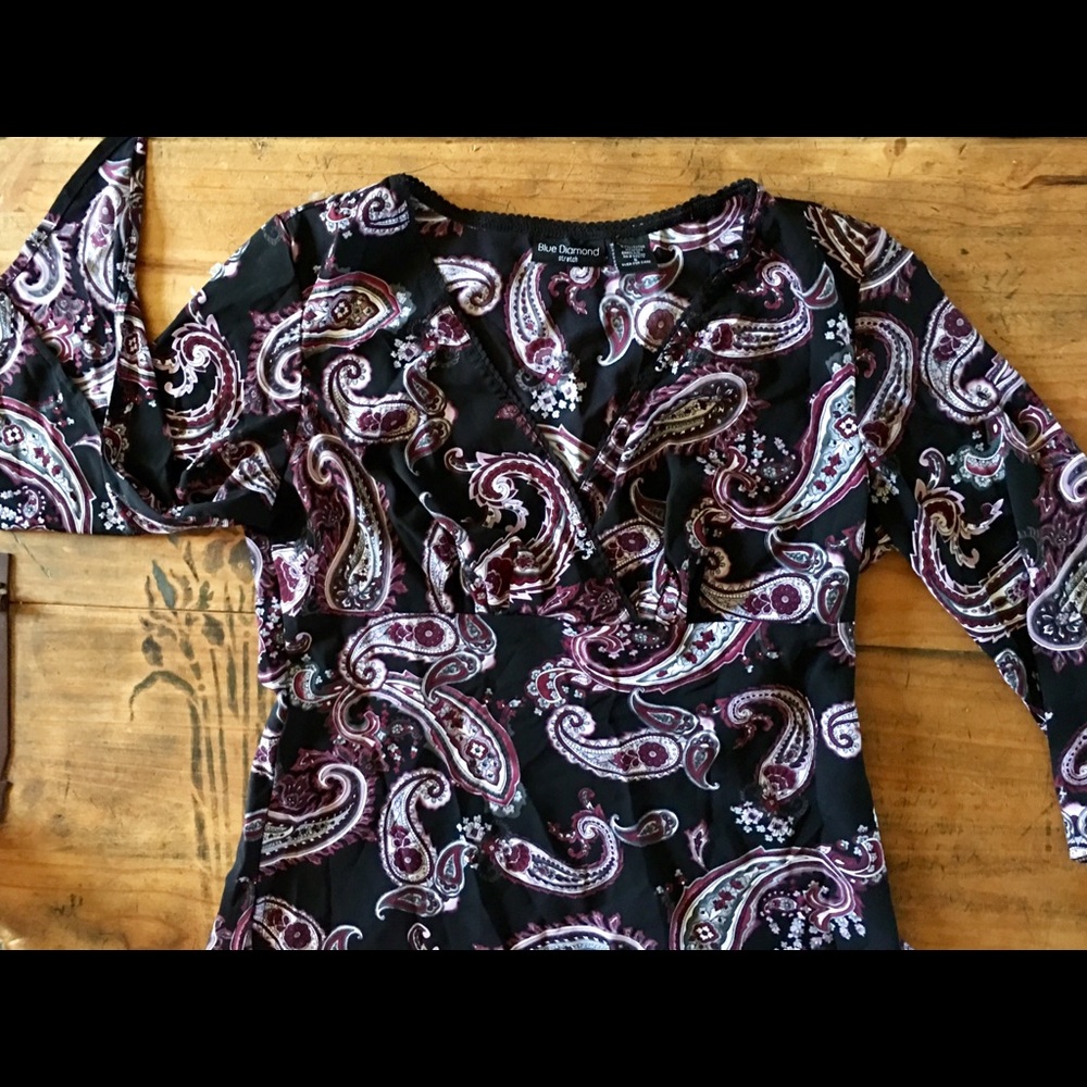 Paisley blouse